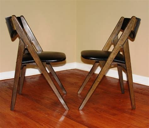 mid century modern folding chair|Mid Century Folding Chair 